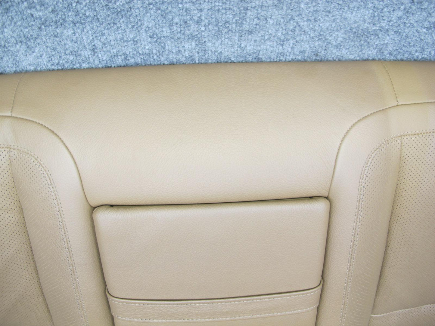 07-09 Mercedes W221 S-class Rear Leather Seat Upper Cushion Brown OEM