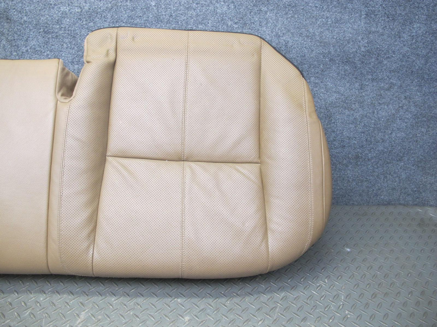 07-09 Mercedes W221 S-class Rear Leather Seat Lower Cushion Brown OEM