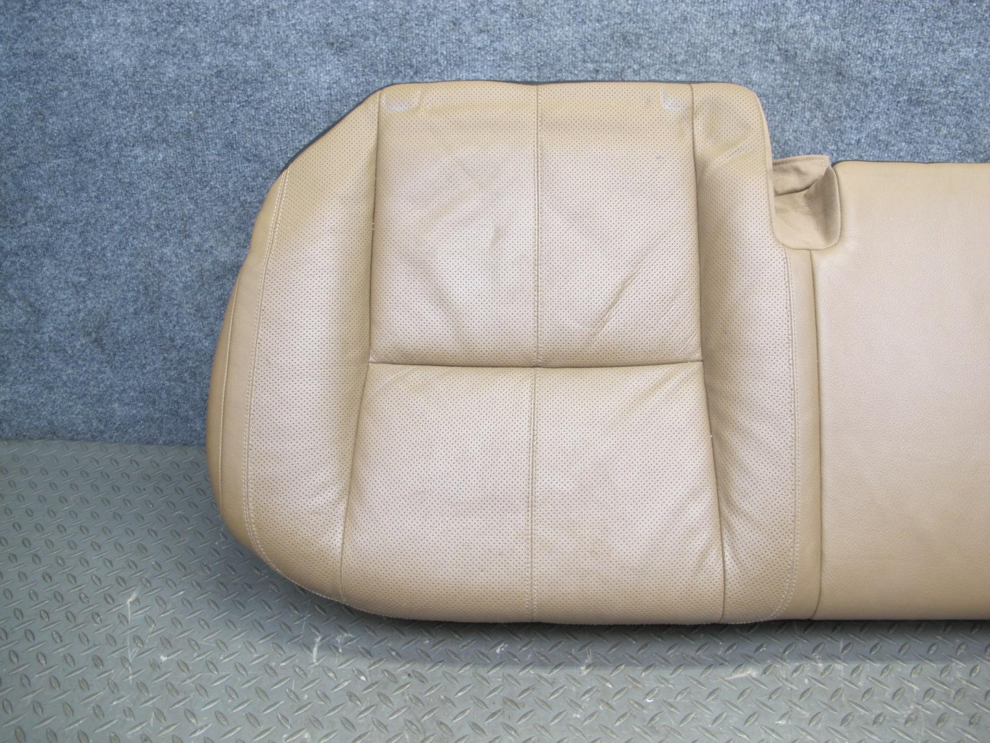 07-09 Mercedes W221 S-class Rear Leather Seat Lower Cushion Brown OEM