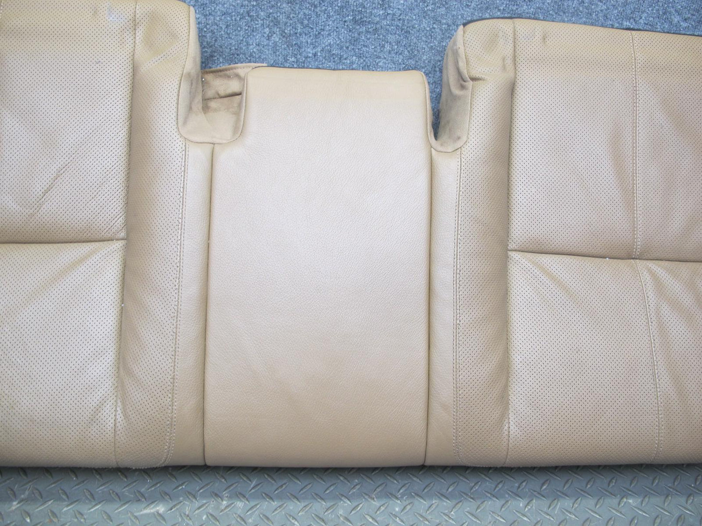07-09 Mercedes W221 S-class Rear Leather Seat Lower Cushion Brown OEM