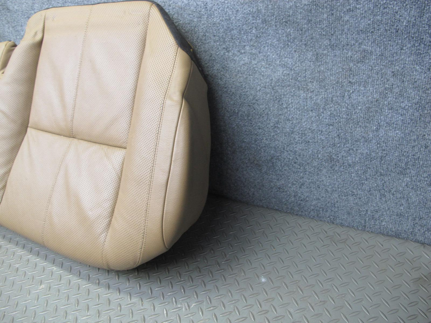 07-09 Mercedes W221 S-class Rear Leather Seat Lower Cushion Brown OEM