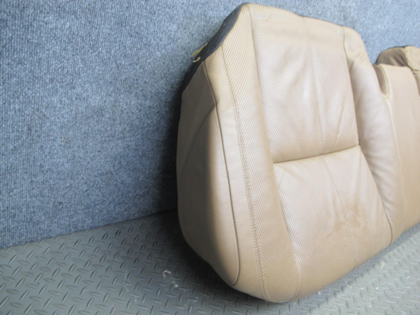 07-09 Mercedes W221 S-class Rear Leather Seat Lower Cushion Brown OEM