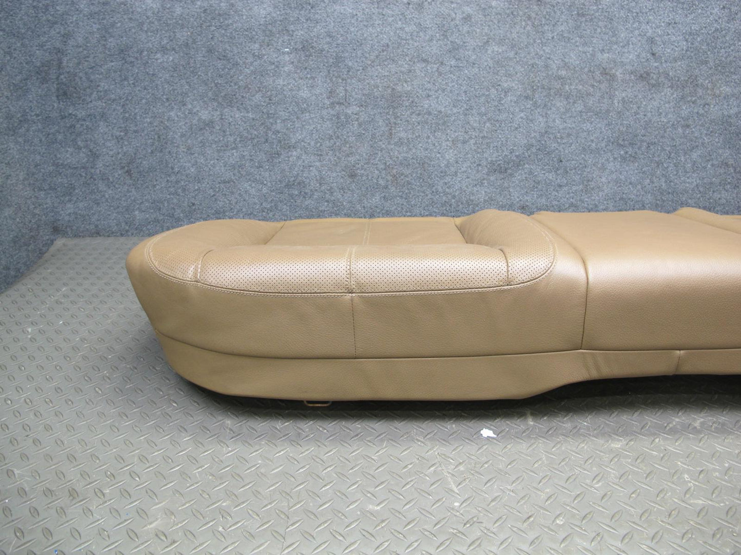 07-09 Mercedes W221 S-class Rear Leather Seat Lower Cushion Brown OEM