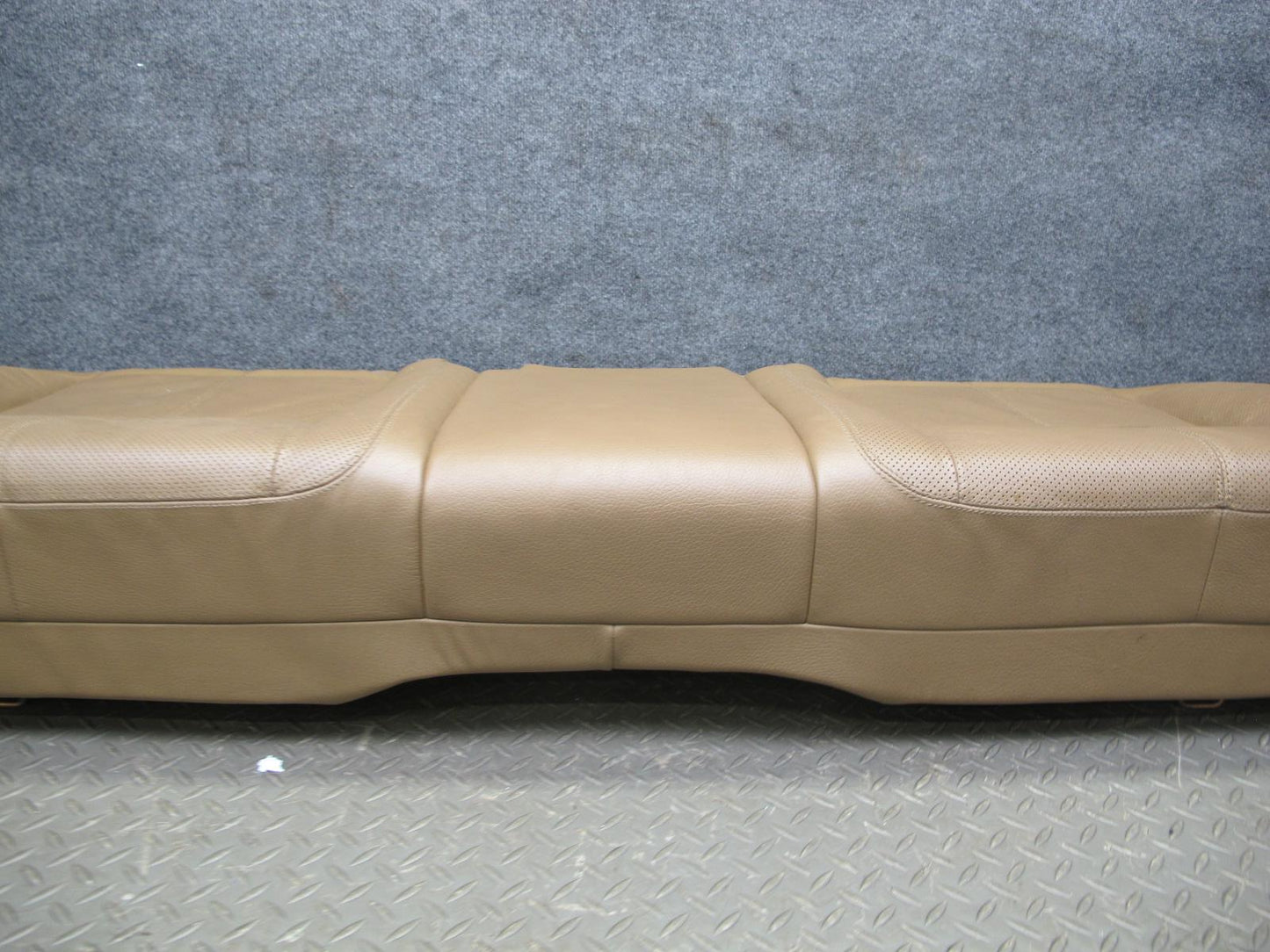 07-09 Mercedes W221 S-class Rear Leather Seat Lower Cushion Brown OEM