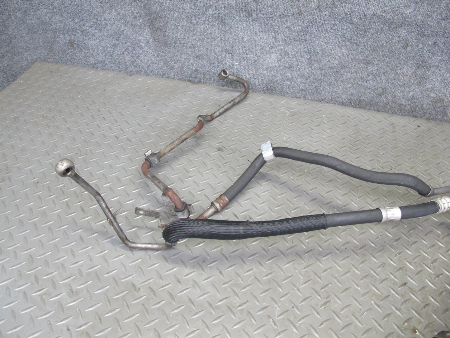 17-20 Maserati Levante 3.0L Power Steering Hose Pipe Line Oil Cooler Tank Set