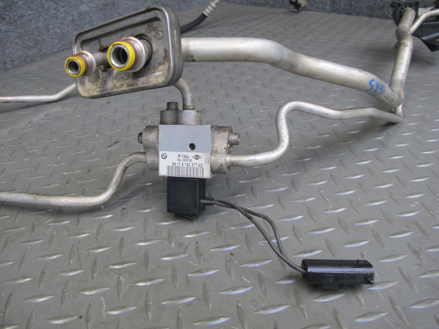 2010-2011 BMW E72 X6 Hybrid A/C Air Condition Hose Pipe Line Set