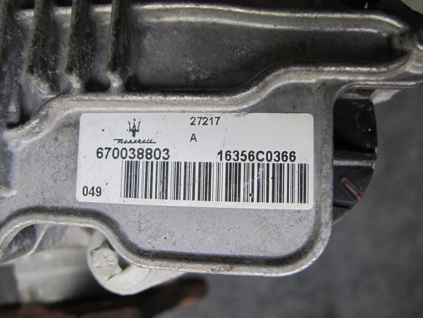 2017-2020 Maserati Levante M161 3.0L AWD Transfer Case Box w Motor 6700380720