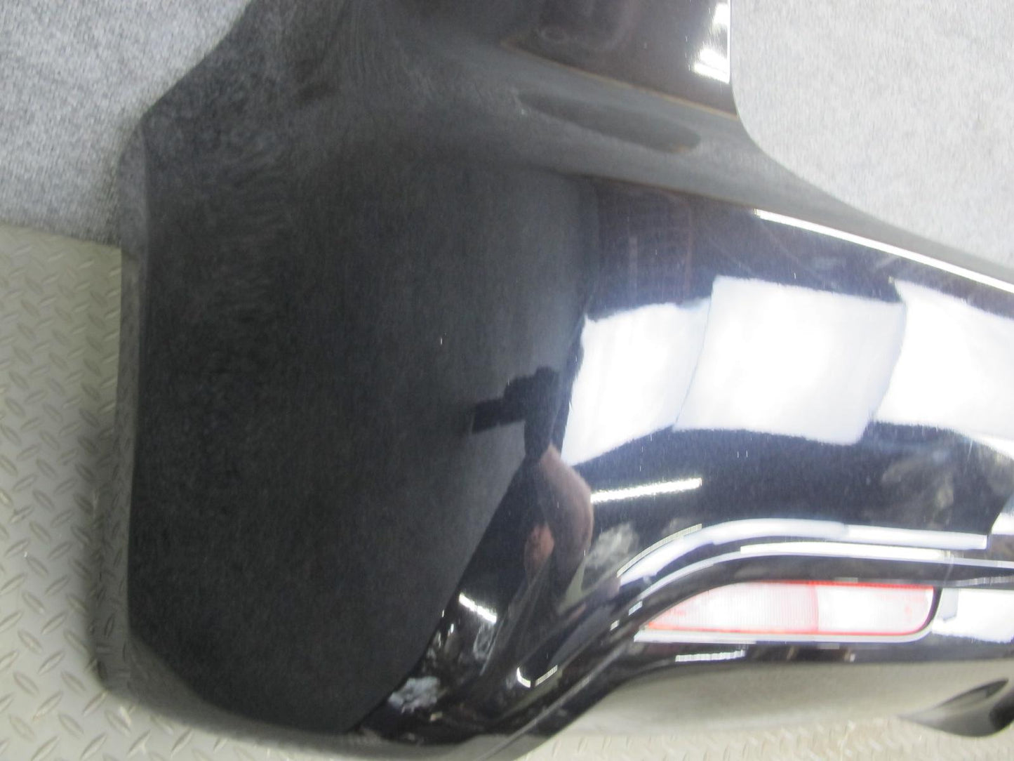12-13 VW Golf R MK6 Rear Bumper Cover w Diffuser Deep Black OEM