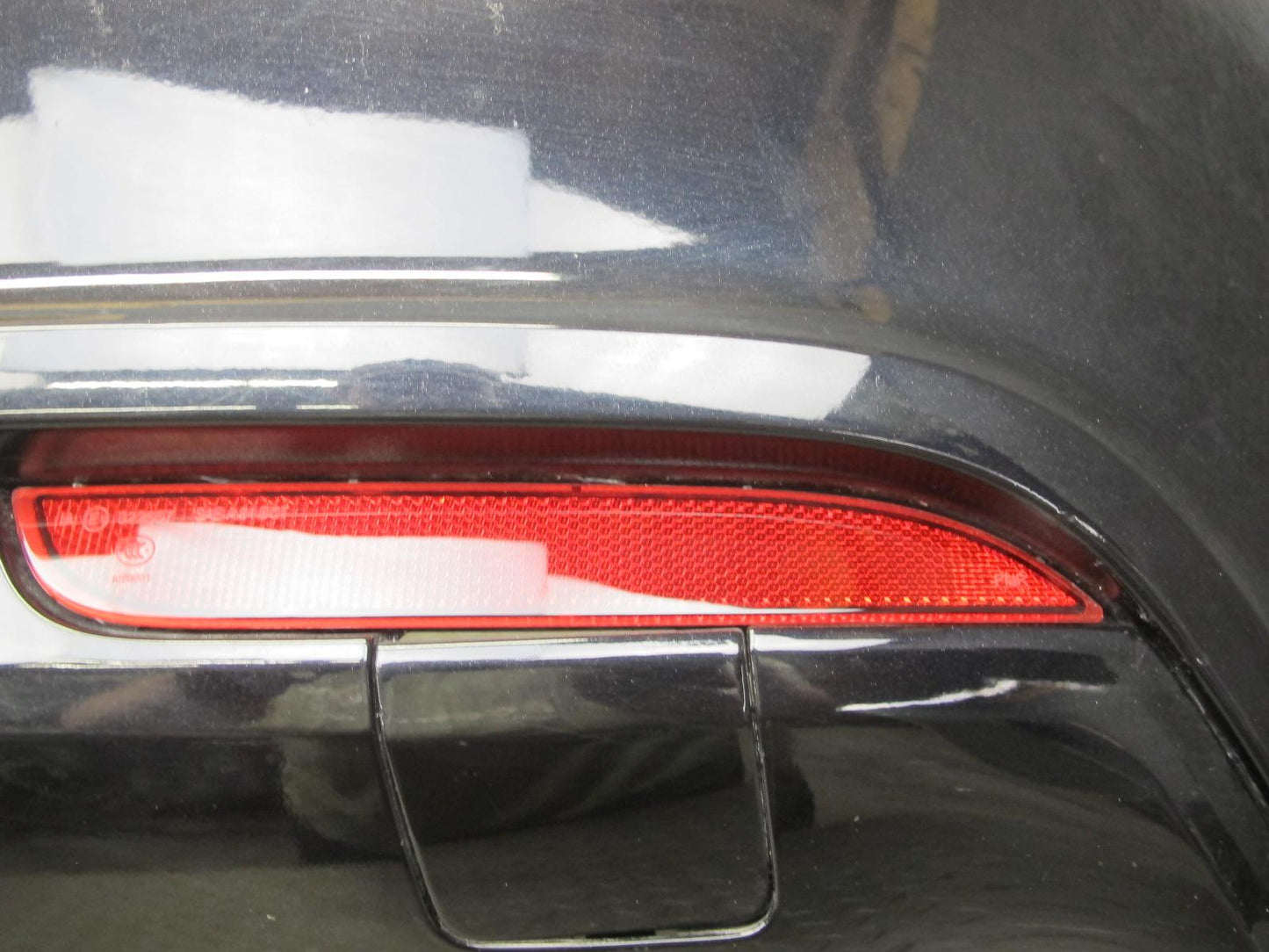 12-13 VW Golf R MK6 Rear Bumper Cover w Diffuser Deep Black OEM