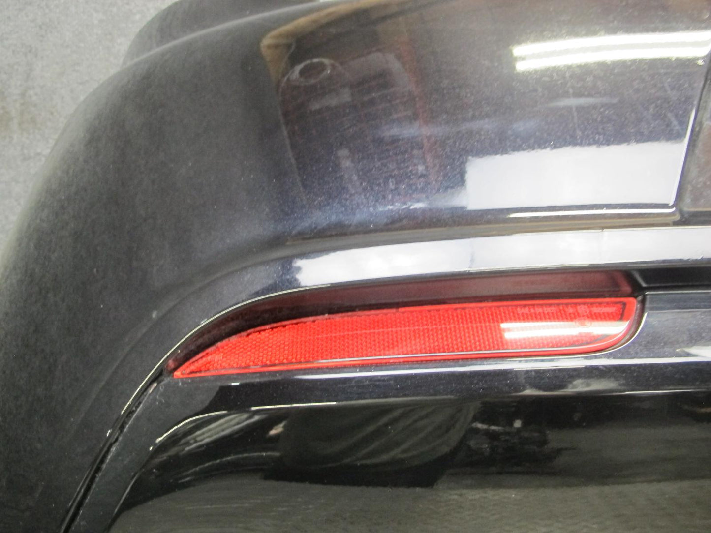 12-13 VW Golf R MK6 Rear Bumper Cover w Diffuser Deep Black OEM