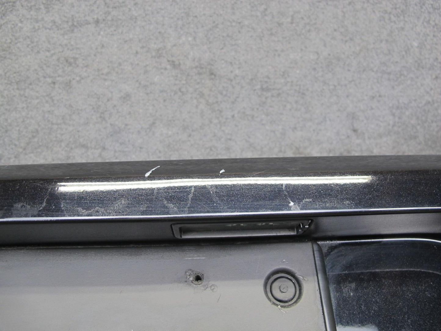 12-13 VW Golf R MK6 Rear Bumper Cover w Diffuser Deep Black OEM
