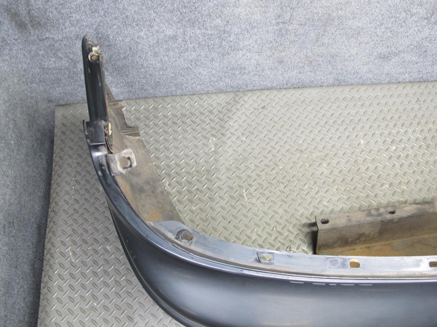 91-93 Mitsubishi 3000GT VR4 Turbo Rear Bumper Cover Sable Black OEM