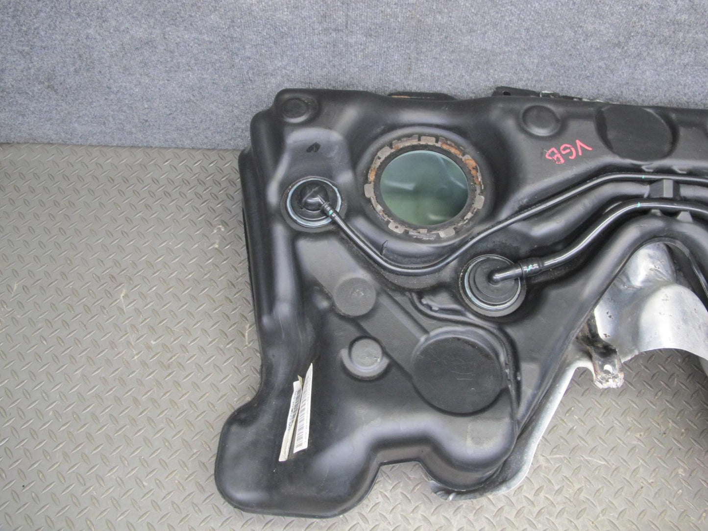 12-13 VW Golf R MK6 Fuel Gas Tank Filler Neck Assembly w Strap & Hoses OEM