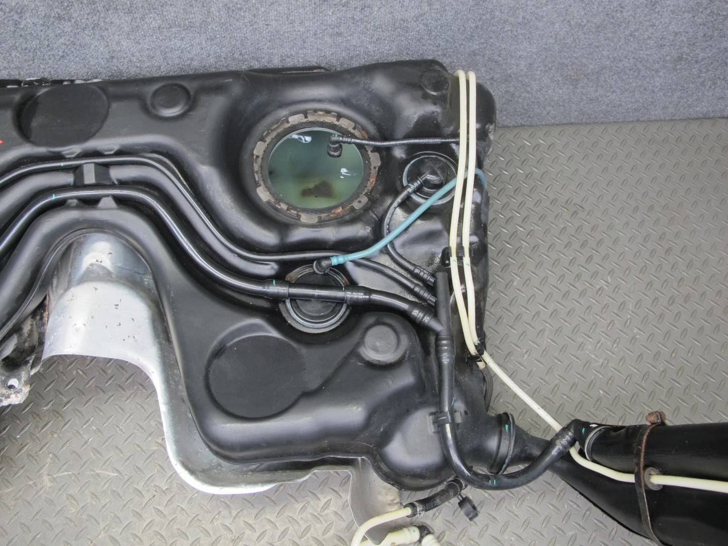 12-13 VW Golf R MK6 Fuel Gas Tank Filler Neck Assembly w Strap & Hoses OEM