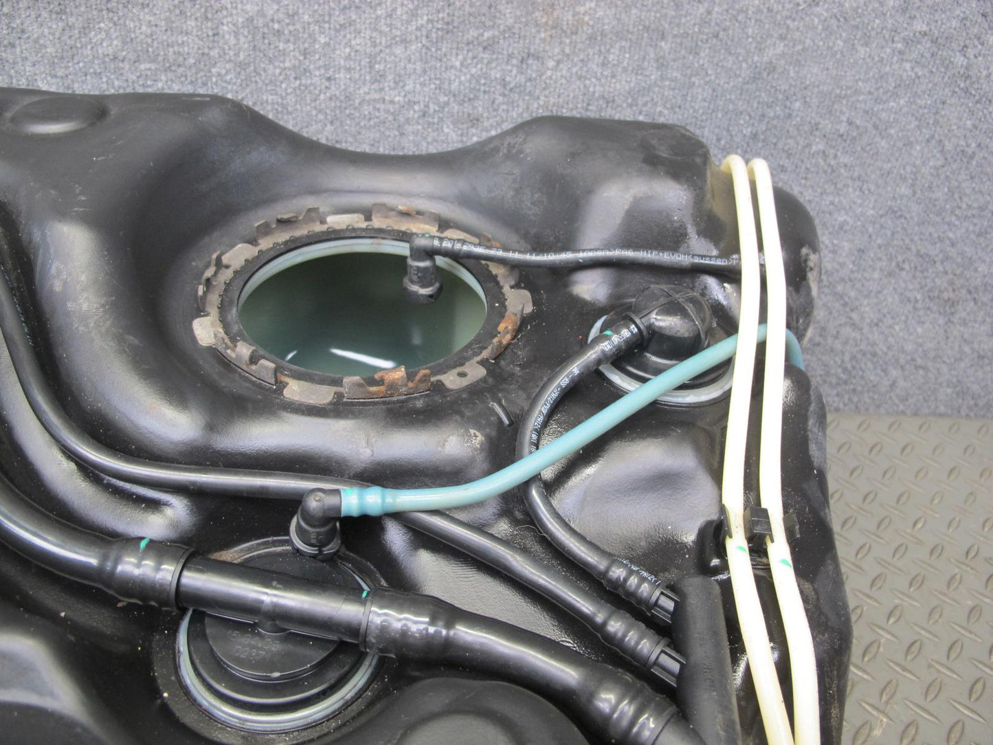 12-13 VW Golf R MK6 Fuel Gas Tank Filler Neck Assembly w Strap & Hoses OEM