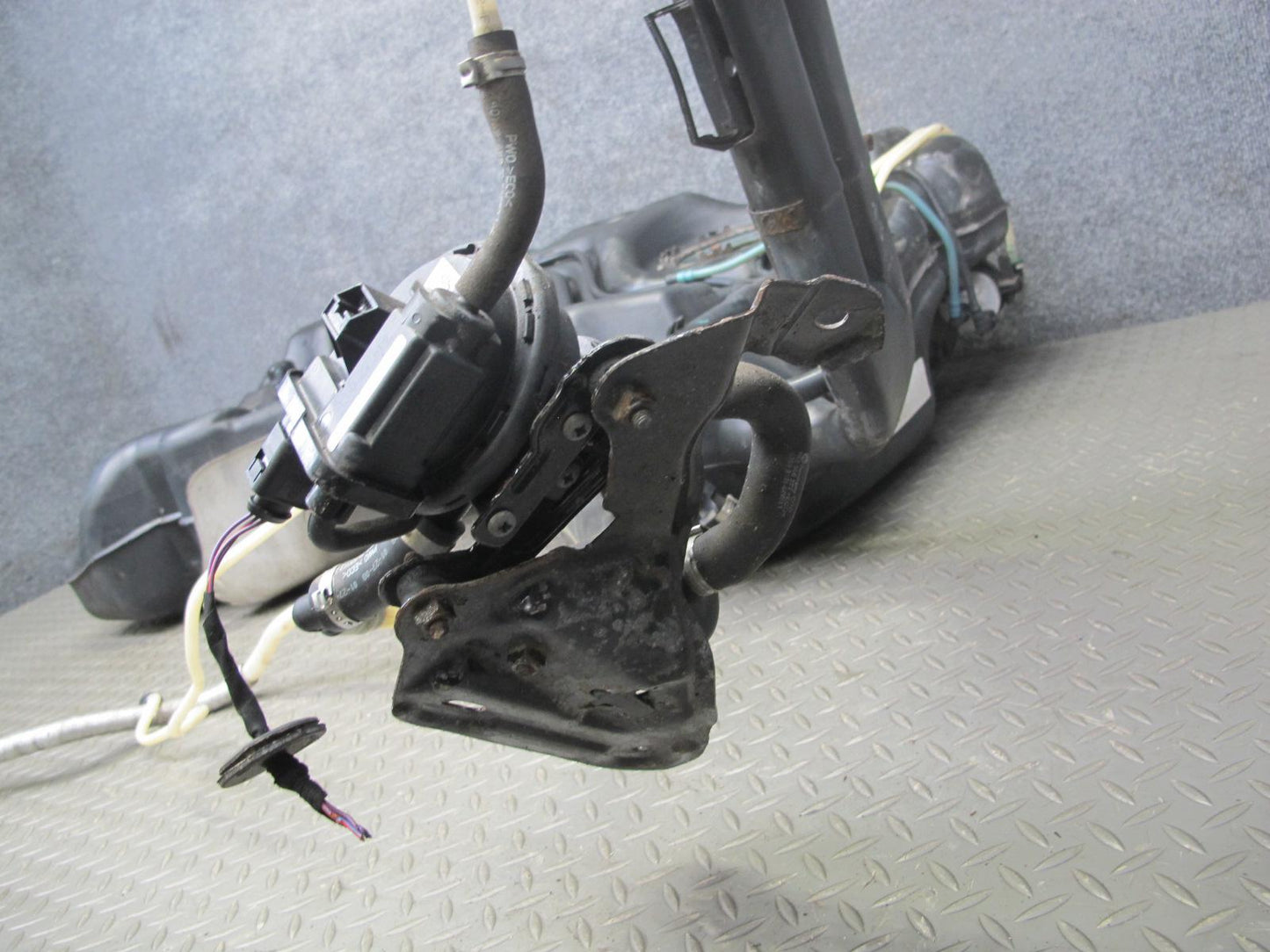 12-13 VW Golf R MK6 Fuel Gas Tank Filler Neck Assembly w Strap & Hoses OEM