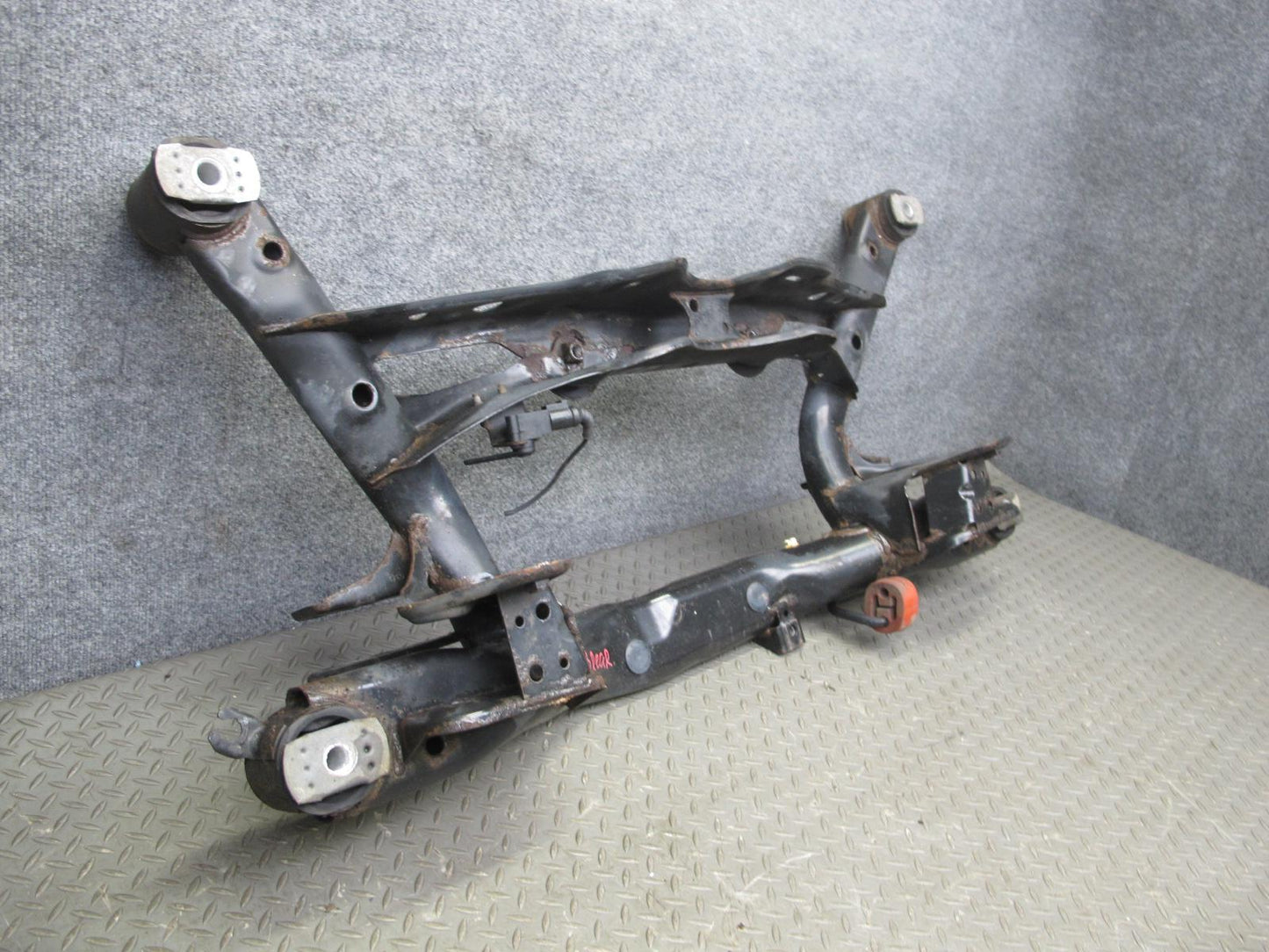 12-13 VW Golf R MK6 AWD Rear Suspension Subframe Crossmember Carrier OEM