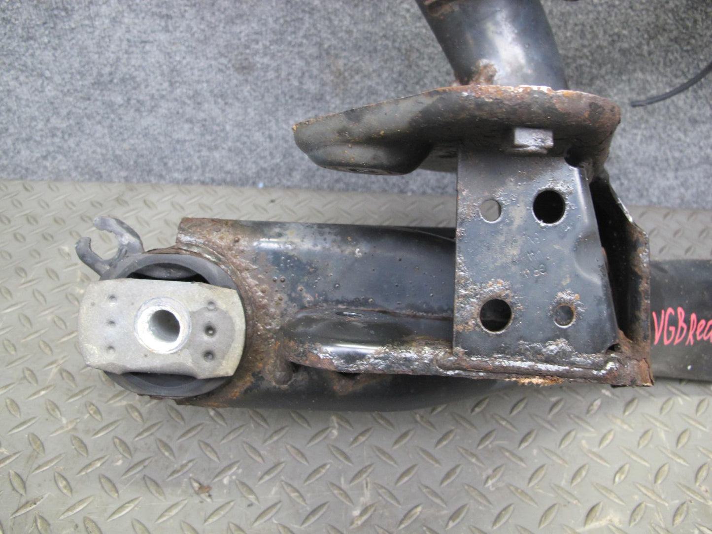 12-13 VW Golf R MK6 AWD Rear Suspension Subframe Crossmember Carrier OEM