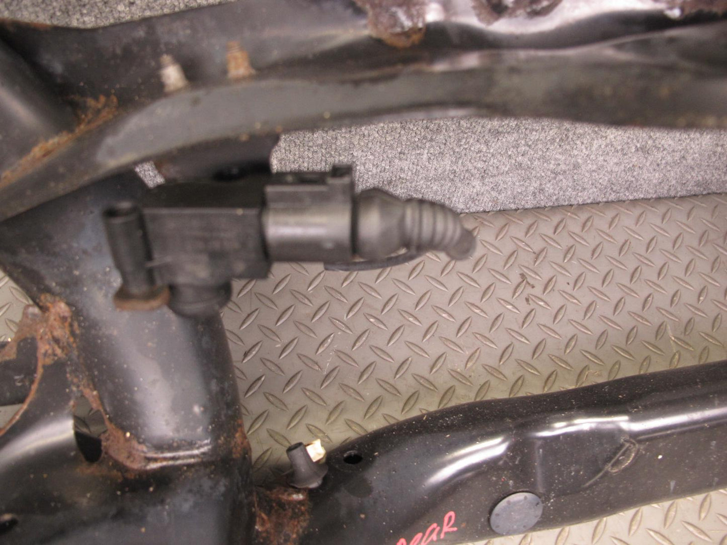 12-13 VW Golf R MK6 AWD Rear Suspension Subframe Crossmember Carrier OEM
