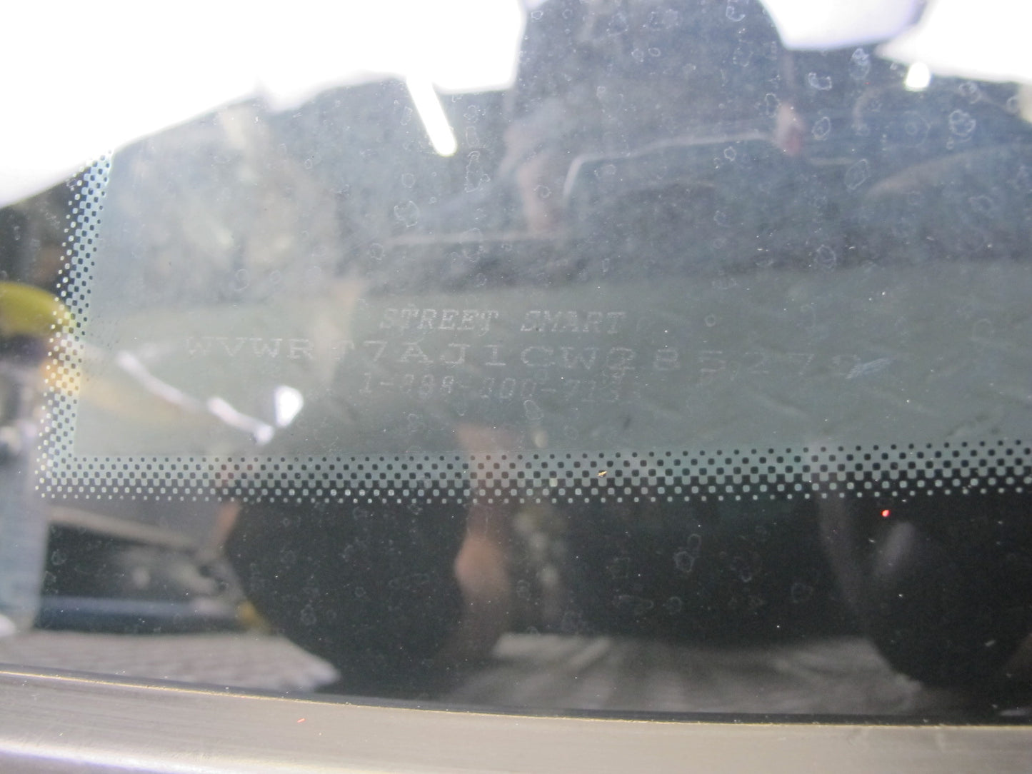 10-13 VW Golf MK6 2-DOOR Rear Left Quarter Glass Window Tinted OEM