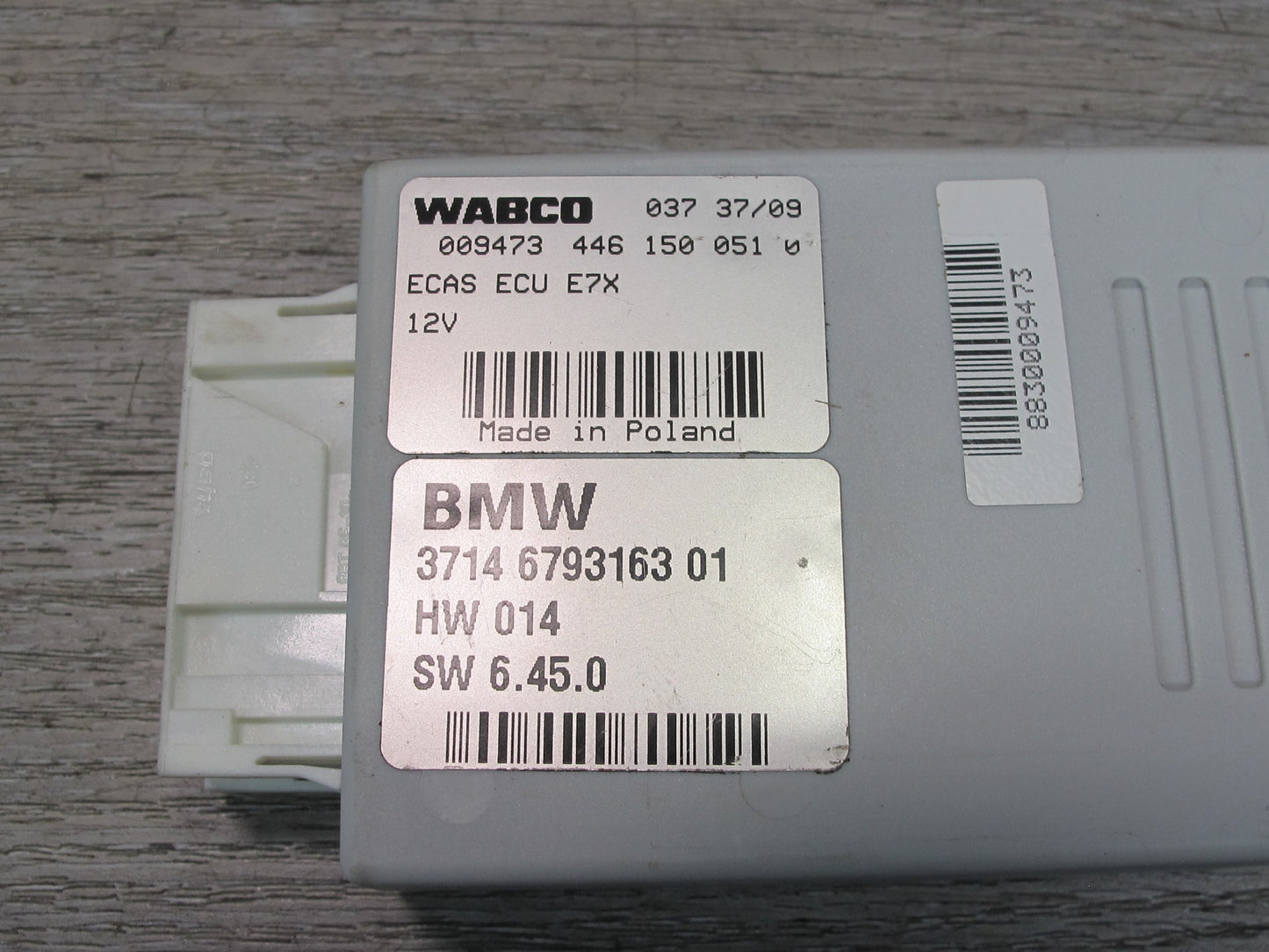 2008-2014 BMW E71 E72 X6 Air Suspension Control Module 6793163