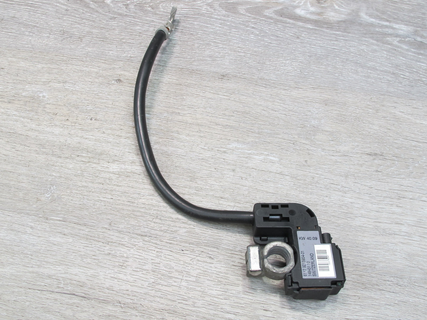 2008-2014 BMW E71 E72 X5 X6 Negative Minus Battery Terminal Cable 9215954