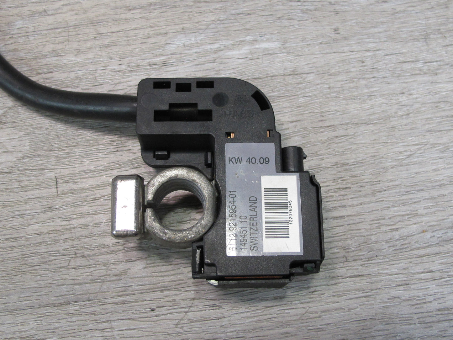 2008-2014 BMW E71 E72 X5 X6 Negative Minus Battery Terminal Cable 9215954