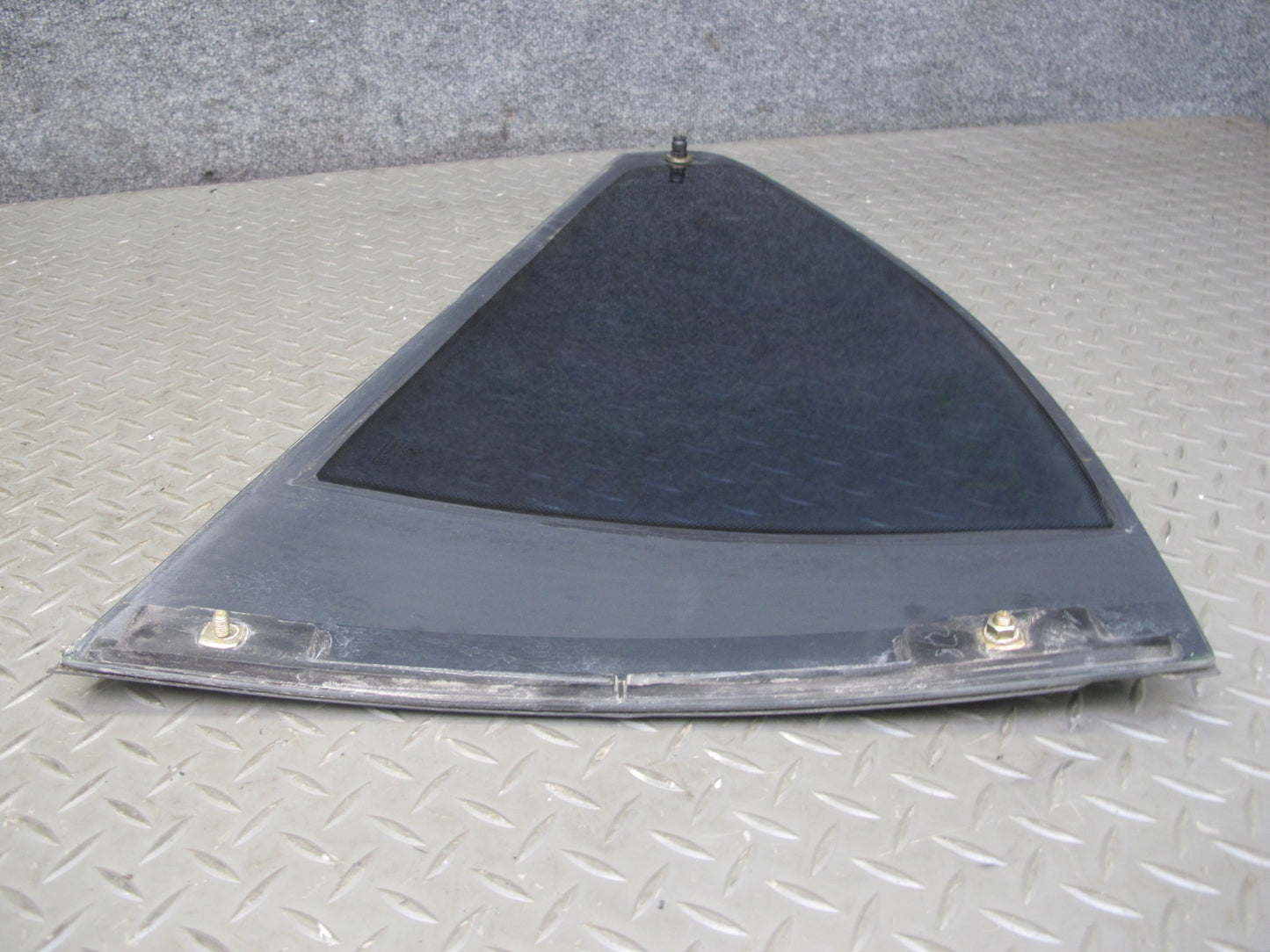 2001-2006 BMW E46 Coupe Rear Left Quarter Glass Window w Weatherstrip Seal