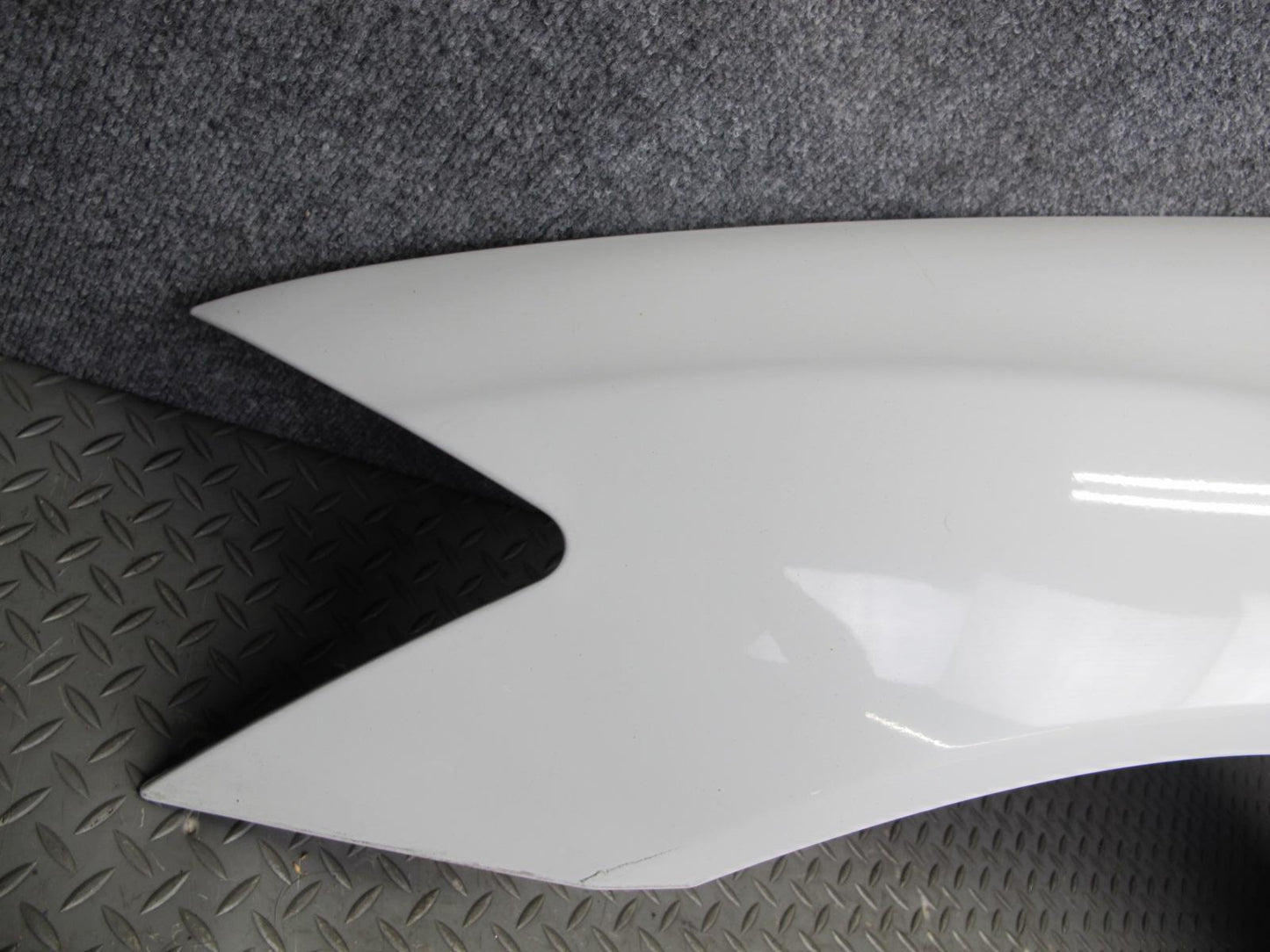 07-13 Mercedes W221 S-class Front Left Fender Shell Panel Cover White OEM