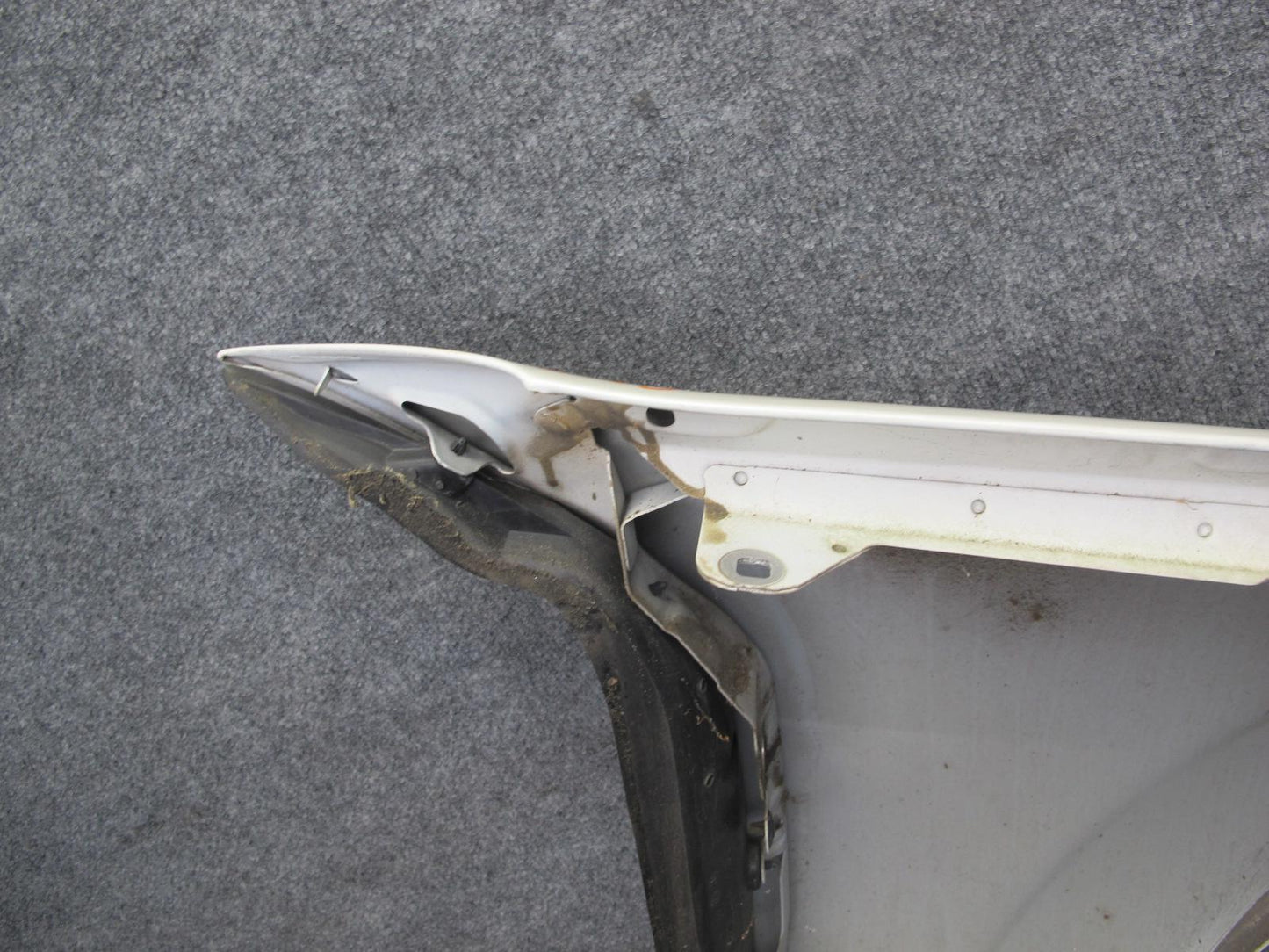 07-13 Mercedes W221 S-class Front Left Fender Shell Panel Cover White OEM