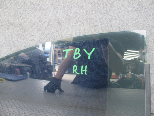 2001-2006 BMW E46 Coupe Rear Right Quarter Glass Window w Weatherstrip Seal