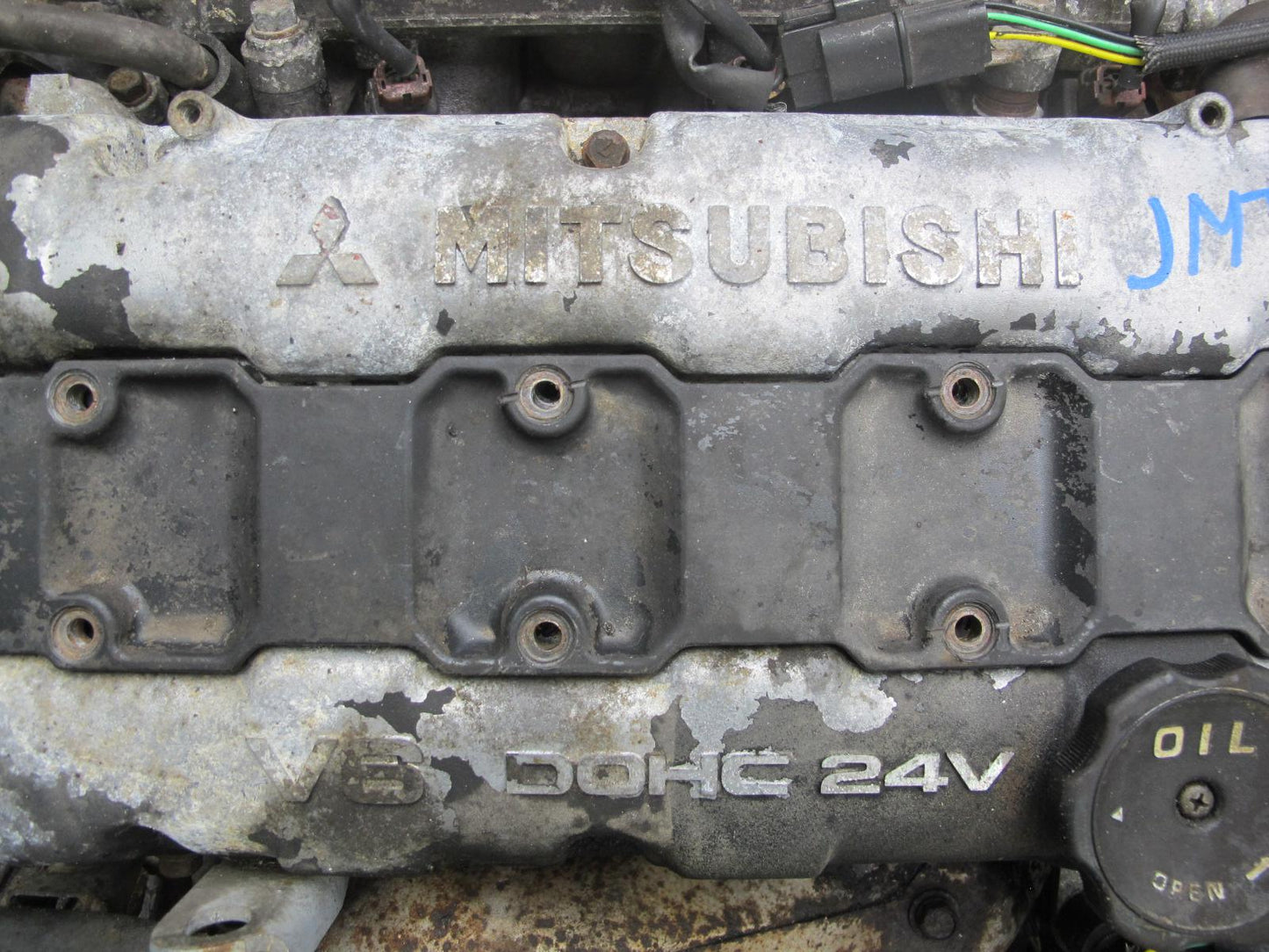 91-92 Mitsubishi 3000GT VR4 3.0L 6G72 V6 Twin Turbo AWD Engine Motor