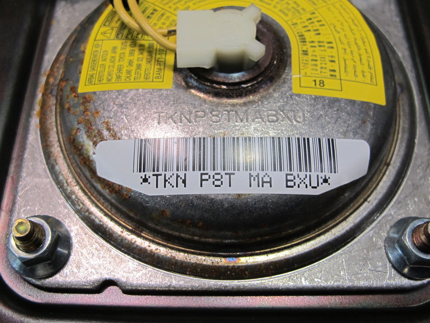 01-05 LEXUS GS300 GS430 FRONT LEFT DRIVER SIDE STEERING WHEEL SRS AIRBAG OEM