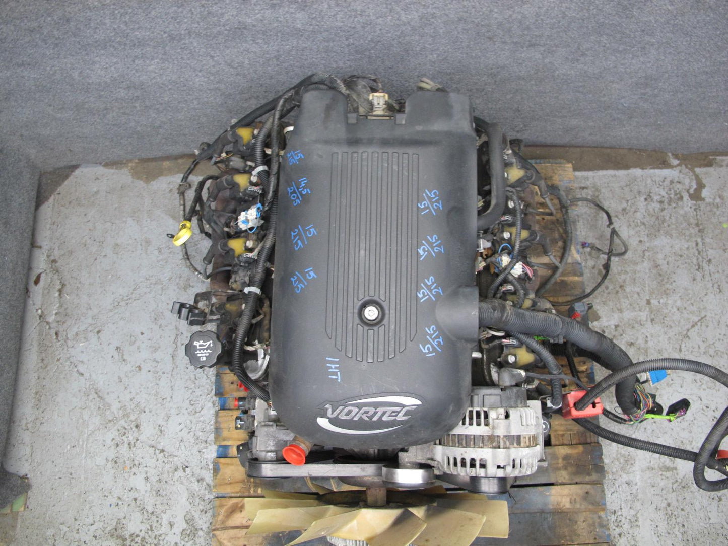 2003-2007 Hummer H2 6.0L V8 LQ4 Complete Engine Motor VIN U 8TH Digit 181k Miles