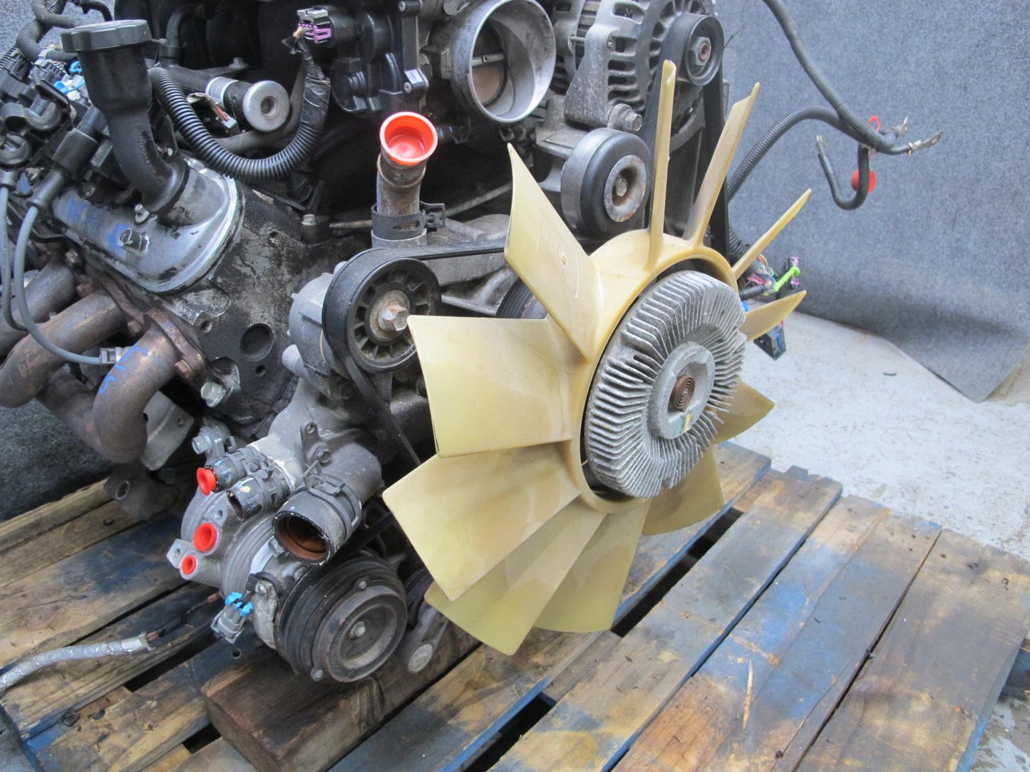 2003-2007 Hummer H2 6.0L V8 LQ4 Complete Engine Motor VIN U 8TH Digit 181k Miles