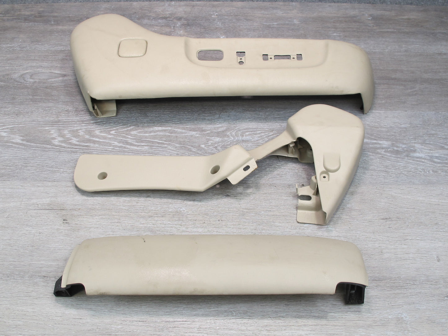 98-05 Lexus GS400 GS430 GS300 Set of 3 Front Right Seat Trim Cover Ivory OEM