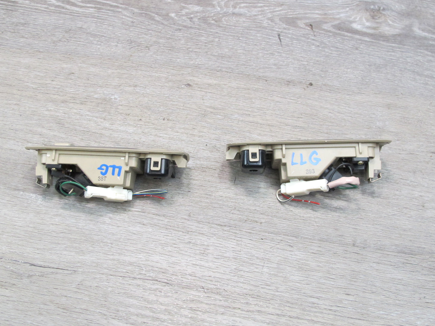 98-05 Lexus GS400 GS430 GS300 Upper Overhead Dome Reading Light Lamp Set OEM