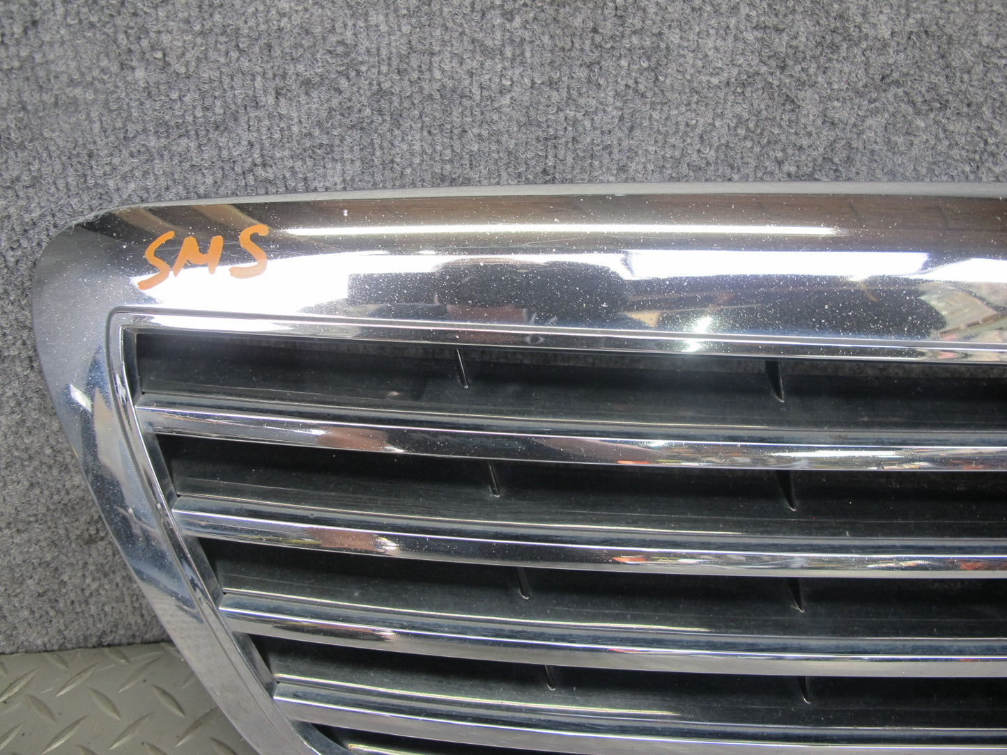 07-09 Mercedes W221 S-class Front Bumper Radiator Grille Chrome OEM