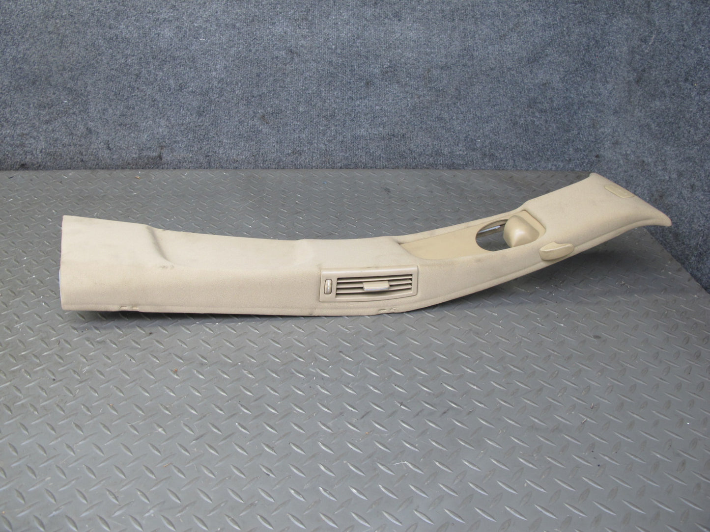 07-13 Mercedes W221 S-class Set of 2 Left & Right B Pillar Trim Cover Beige OEM