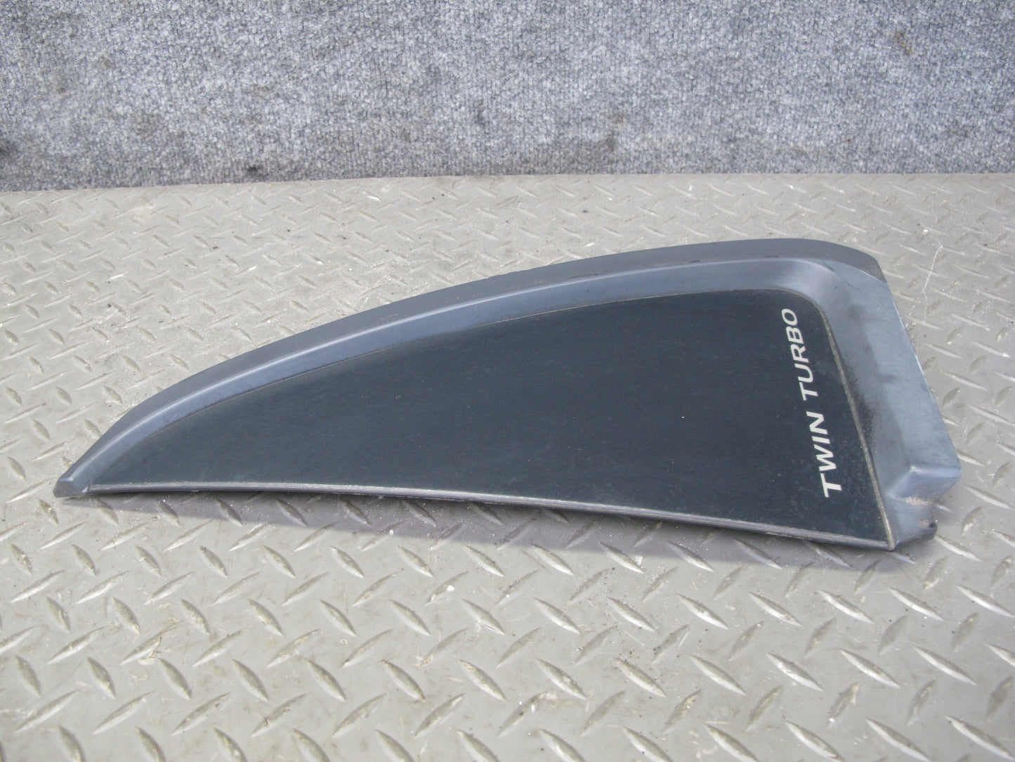 91-98 Mitsubishi 3000GT VR4 Coupe Set of 2 Rear Quarter Window Trim Molding OEM