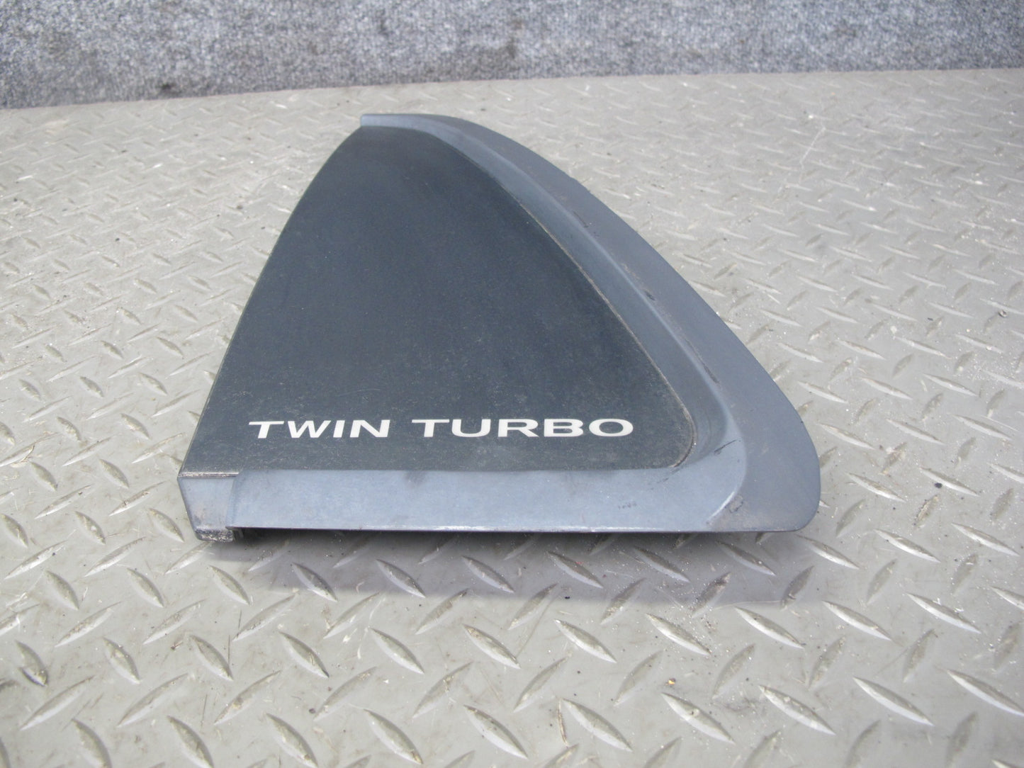 91-98 Mitsubishi 3000GT VR4 Coupe Set of 2 Rear Quarter Window Trim Molding OEM