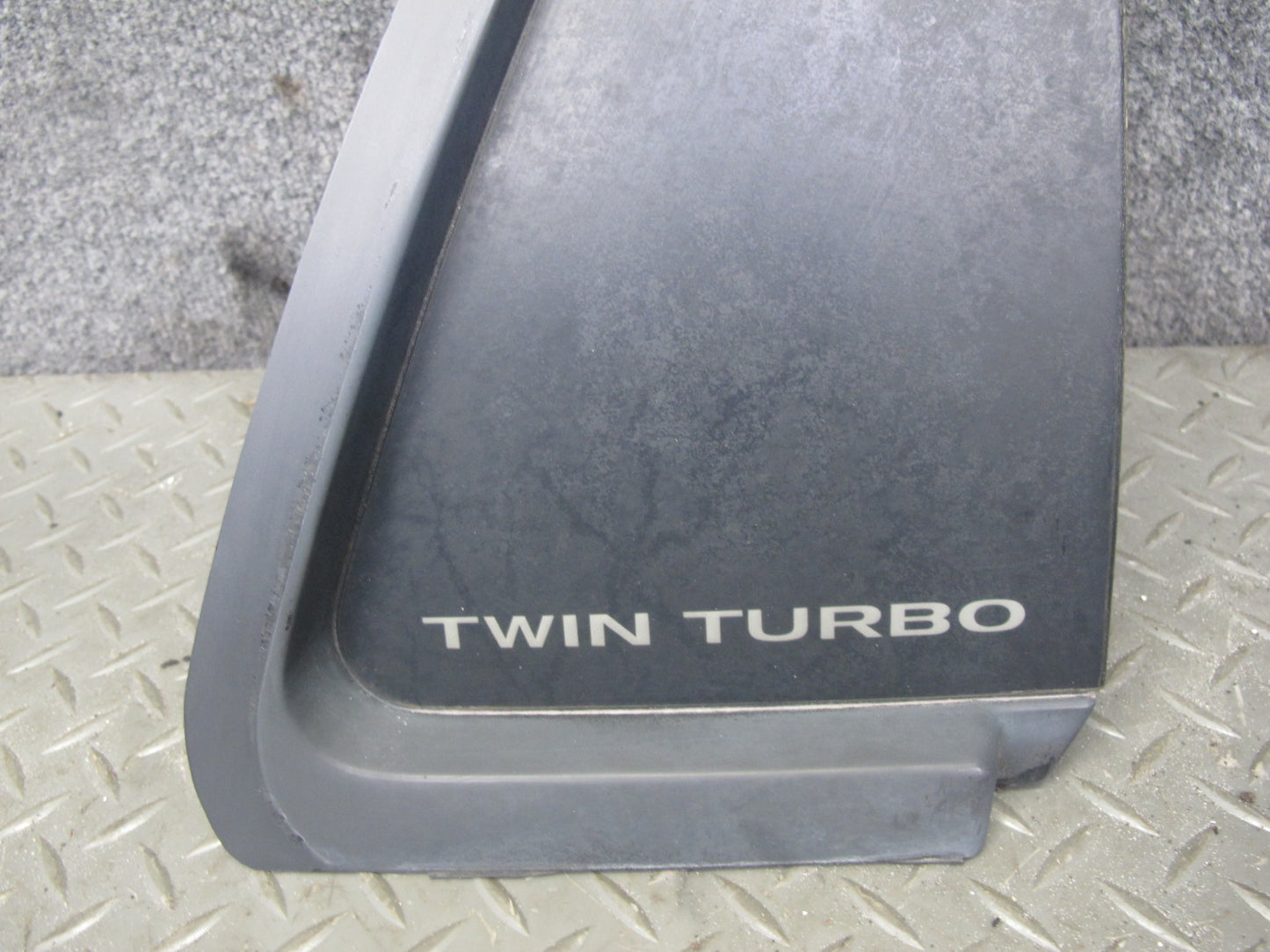 91-98 Mitsubishi 3000GT VR4 Coupe Set of 2 Rear Quarter Window Trim Molding OEM