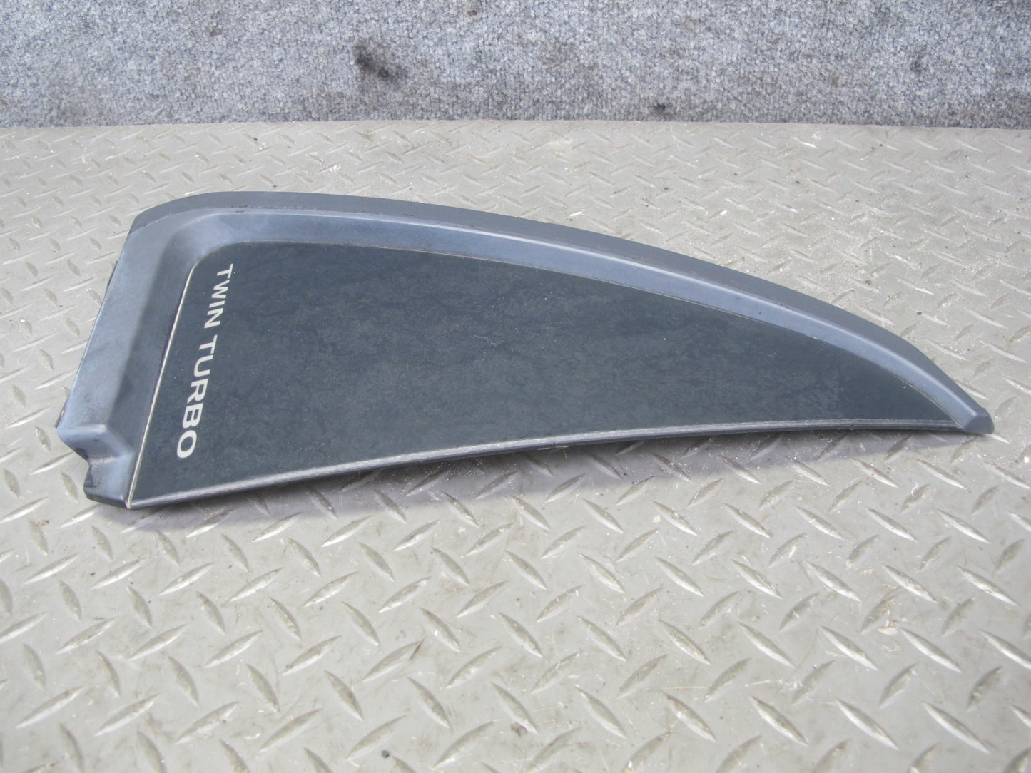 91-98 Mitsubishi 3000GT VR4 Coupe Set of 2 Rear Quarter Window Trim Molding OEM