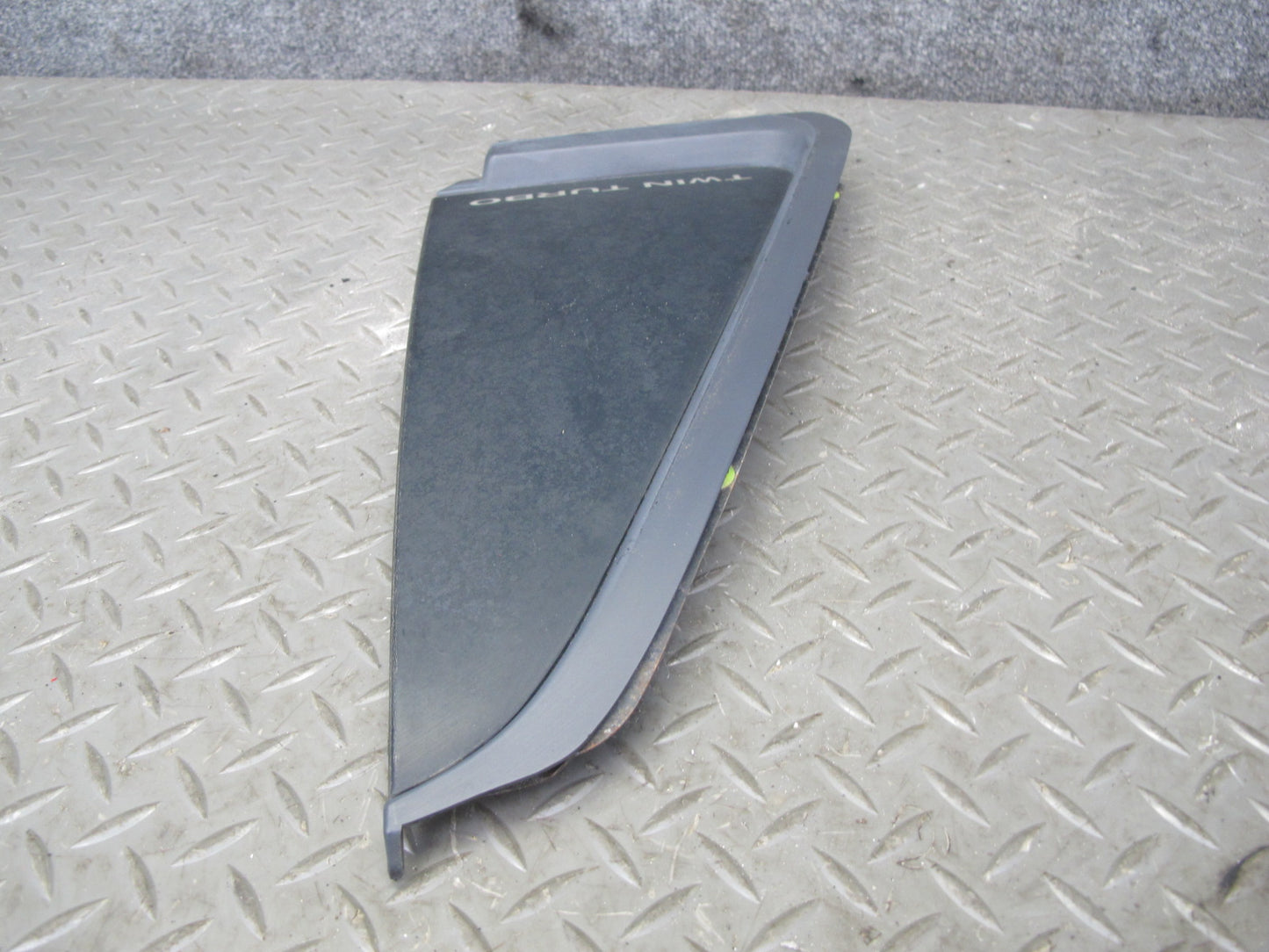 91-98 Mitsubishi 3000GT VR4 Coupe Set of 2 Rear Quarter Window Trim Molding OEM