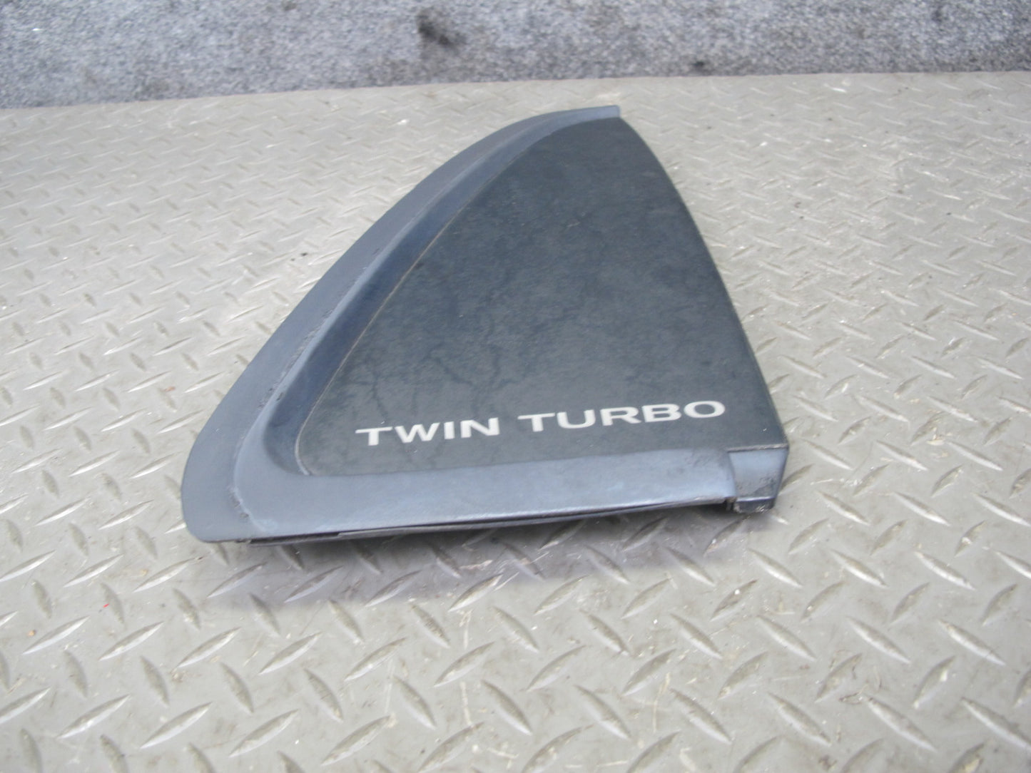 91-98 Mitsubishi 3000GT VR4 Coupe Set of 2 Rear Quarter Window Trim Molding OEM