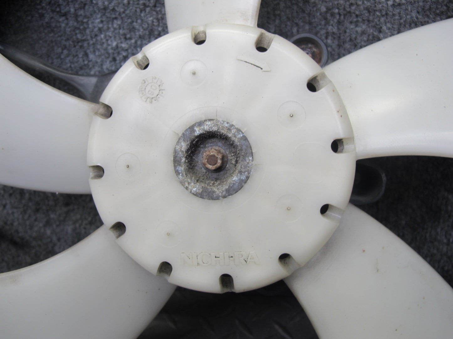 91-93 Mitsubishi 3000GT VR4 M/T Engine 5-BLADE Cooling Fan Motor Shroud OEM