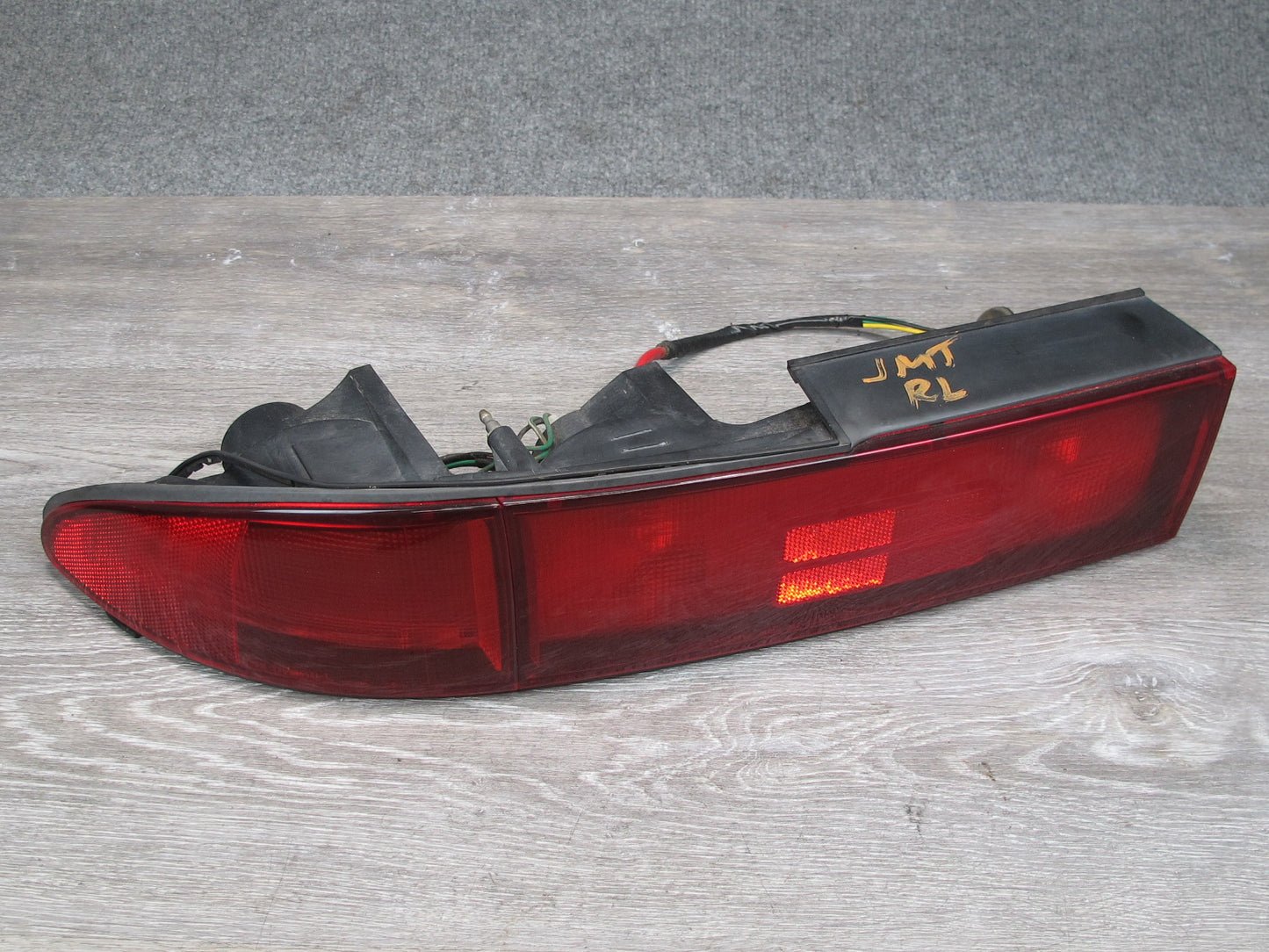 91-93 Mitsubishi 3000GT Set of 3 Rear Left Right Center Tail Light Lamp OEM
