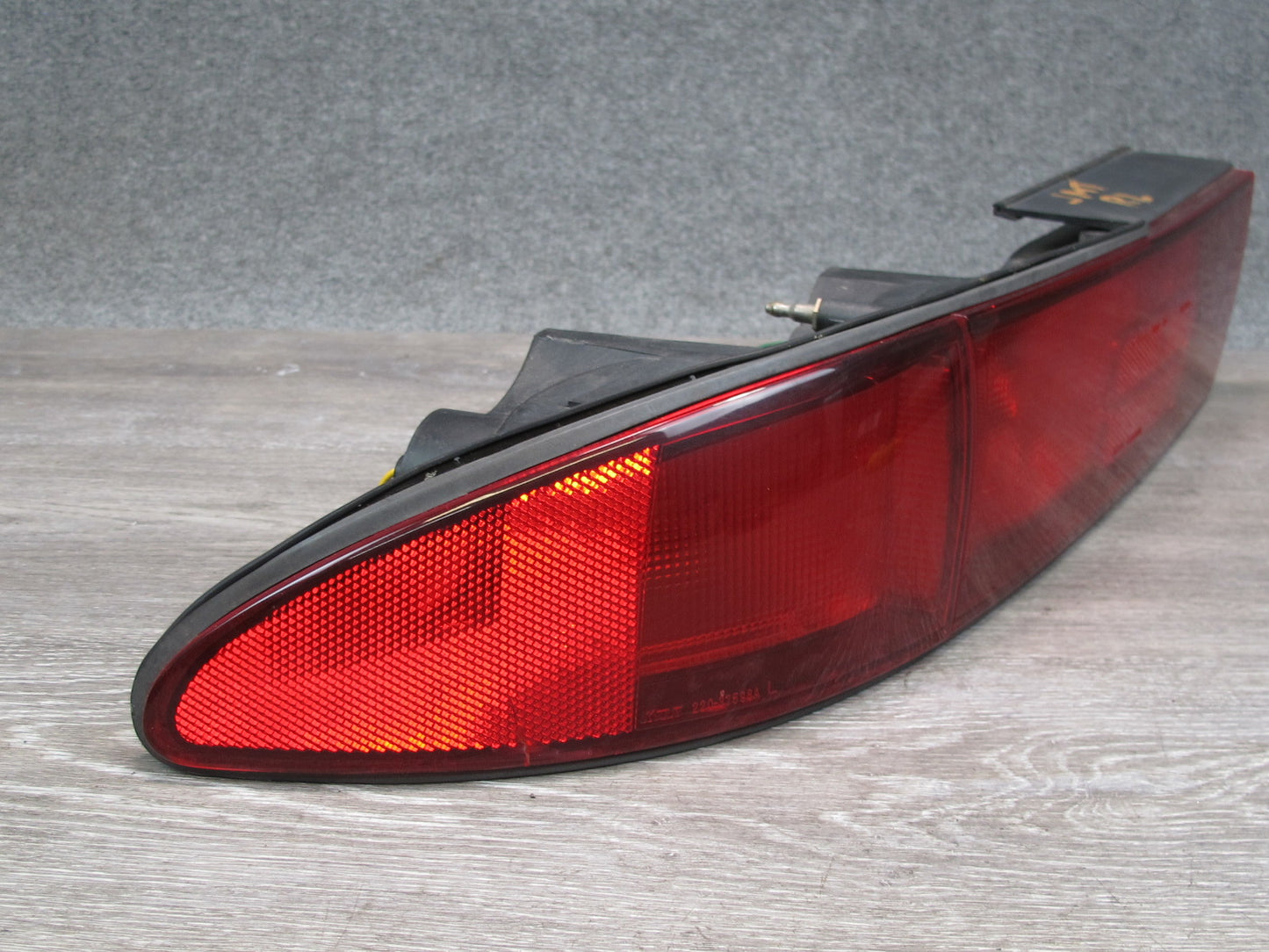 91-93 Mitsubishi 3000GT Set of 3 Rear Left Right Center Tail Light Lamp OEM