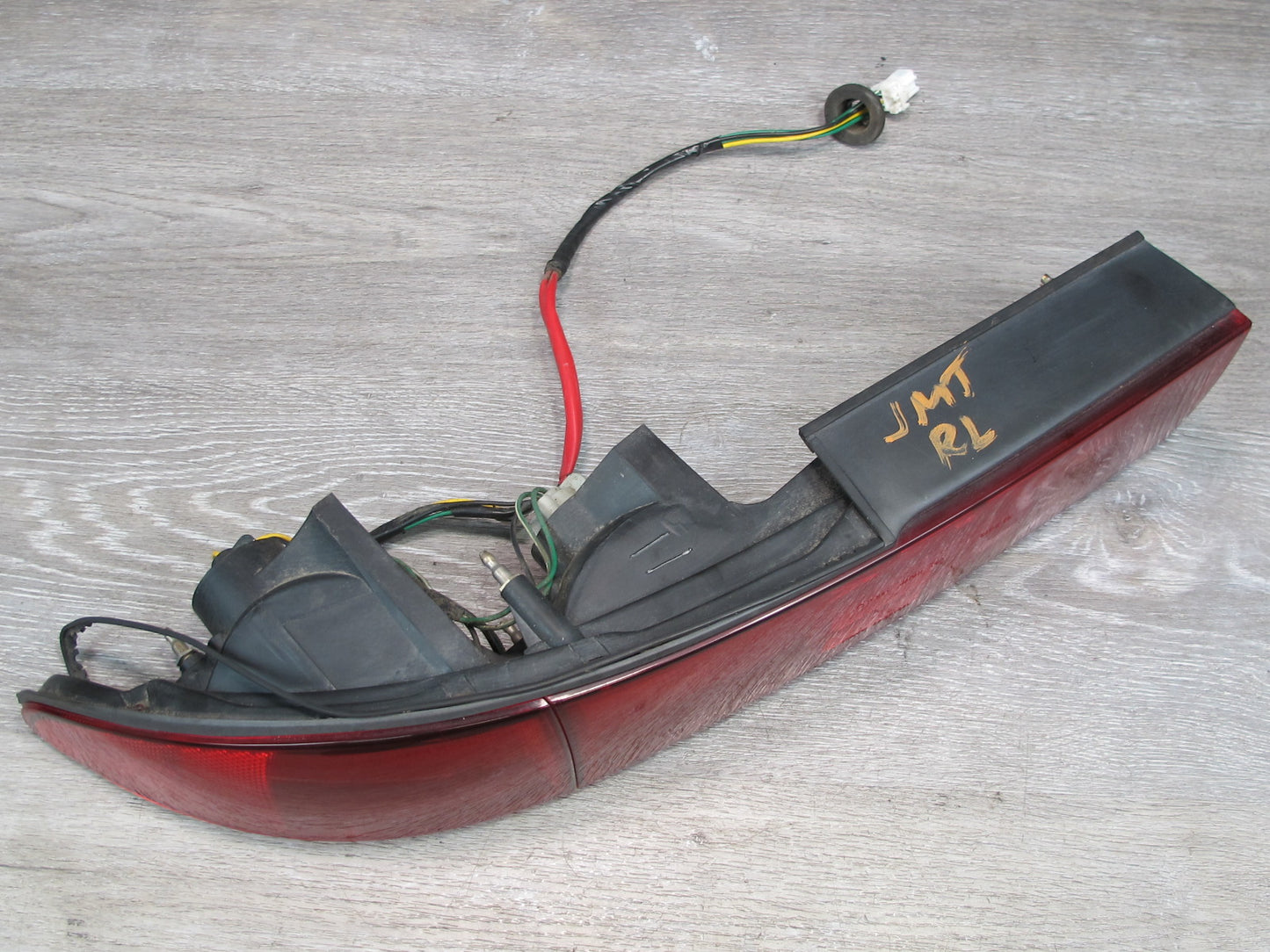 91-93 Mitsubishi 3000GT Set of 3 Rear Left Right Center Tail Light Lamp OEM