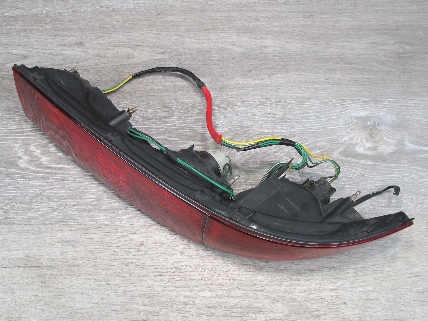 91-93 Mitsubishi 3000GT Set of 3 Rear Left Right Center Tail Light Lamp OEM
